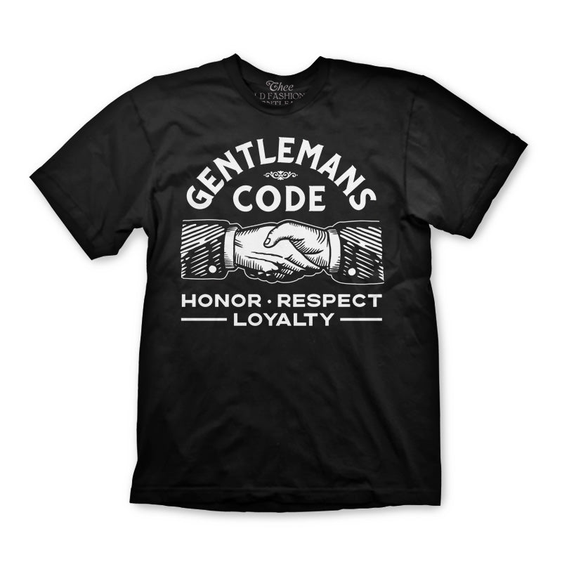Gentlemans Code Black Shirt